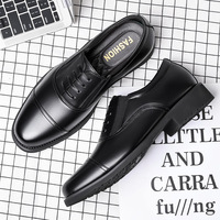 Chaussures rétro antidérapantes et respirantes, tendance mode intemporelle, mocassins à lacets, plateforme, en cuir véritable, amortissantes, printemps