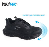 Vaultex sepatu keselamatan bahan plastik, Sepatu keamanan bahan plastik untuk konstruksi kaki tukang listrik Modern, sepatu fungsi ESD 6KV