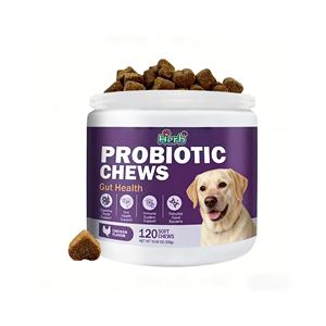 Friandises molles probiotiques pour chiens pour la santé de l'intestin et le soutien immunitaire - Absorption rapide pour toutes les races et tous les âges Durée de conservation de 3 ans - Product Image 1