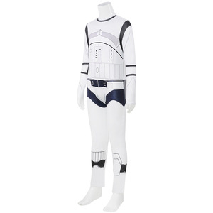 Darth Vader <b>Costume</b> Kids Star Wars Cosplay Halloween Outfit Black Cape Suit Boys Role Play <b>Costume</b> - Product Image 5