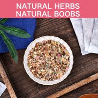 Thé d'agrandissement et d'amélioration mammaire aux herbes naturelles en gros pour OEM, 30 sachets, marque privée, raffermissant et liftant, sans additifs