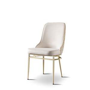 Juego de Mesa de Comedor Rectangular Moderno y Minimalista de 2 Piezas, Muebles para el Hogar con Respaldo Sólido y Duradero de Metal - Product Image 6