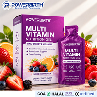 POWERBIRTH OEM – Sachet de suppléments quotidiens – Gommes multivitaminées – Nutrition de qualité supérieure – Gel multivitamines