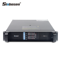 Amplificateur de puissance audio professionnel 4 canaux Sinbosen DS-10Q, système sonore puissant