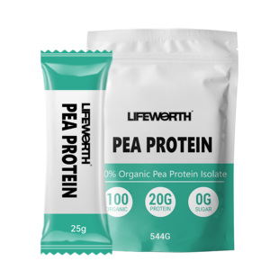 LIFEWORTH营养补充剂水解豌豆蛋白粉散装植物基蛋白质 - Product Image 2