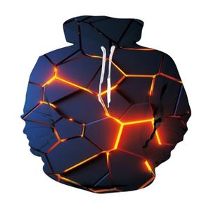 Sudadera Informal con Estampado Digital 3D de Luz Azul para Niños y Niñas, Efecto Estéreo 3D a Simple Vista - Product Image 4