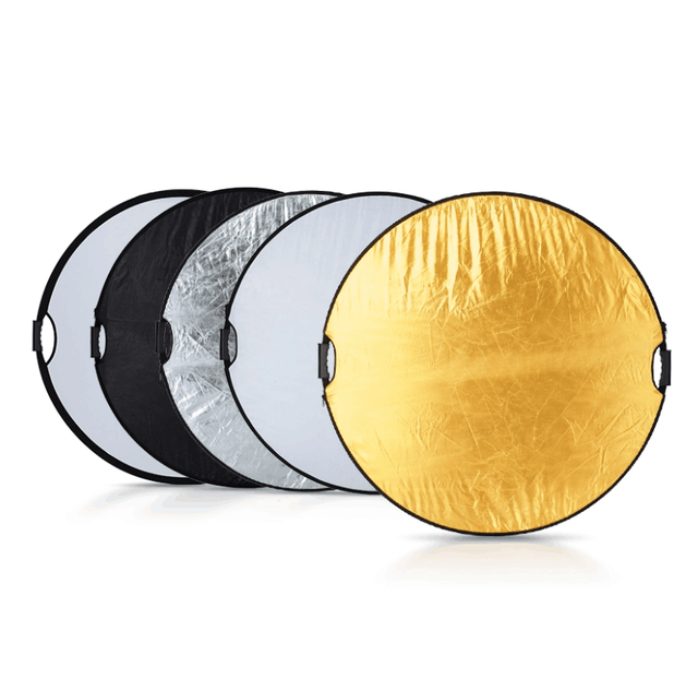 Wholesale Price 110CM 5 in 1 Reflector With Grip Photography Portable Light Reflector with Carrying Case for Photography Photo S