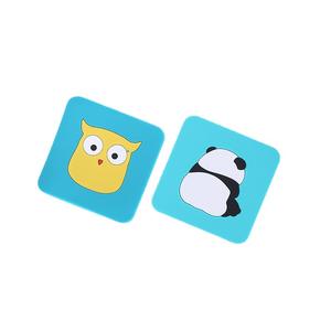 Customized Heat Resistant <b>Silicone</b> Rubber PVC Cup <b>Mat</b> Promotional Gift Coffee Tea Coasters - Product Image 1