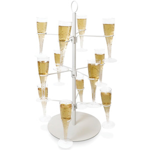 Supporto per <span class=keywords><strong>albero</strong></span> da Cocktail in metallo dorato a 3 livelli in fabbrica con supporto per flauto da Champagne di tipo 12 portabagagli per vino - Product Image 2