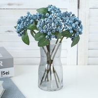 Baies artificielles en soie, petits grappes de fruits, fausses baies de houx, arrangements floraux décoratifs, arrangements de fleurs