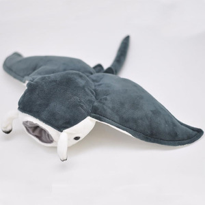 Peluche Raie Manta Super Douce et Réaliste 8732 OEM, Jouets en Peluche Animaux Marins, Poupées Poissons à Câliner pour Enfants, Cadeaux de Noël - Product Image 1