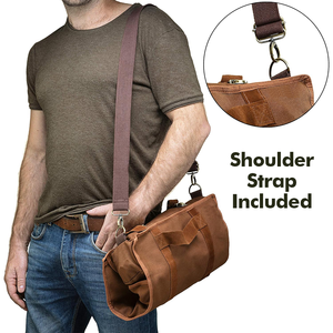 حقيبة أدوات نادل السفر مع مجموعة خفق كوكتيل بوسطن وأفضل حقيبة أدوات بار من الفولاذ المقاوم للصدأ لصنع وتخزين الكوكتيلات المنزلية - Product Image 5