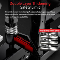 Rack de Squat Smith Power Unisexe en Acier – Appareil d'Exercice de Fitness, Entraîneur de Squat Fonctionnel pour la Force des Bras et des Jambes