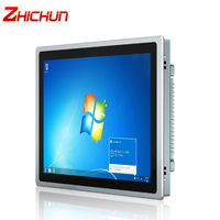 Computadoras Industriales de 7, 10.1, 15, 17, 19 y 21.5 Pulgadas, J1800/J1900/I3/I5/I7, 64Gb SDD, WiFi, Pantalla Táctil Resistente, PC Todo en Uno