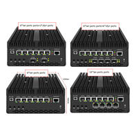 H15 ODM OEM MINI Host Fanless Intel Ultra 7 Ultra 9 16 Cores 6 Lan 2 SFP+ Ethernet Firewall Soft Router Linux Server MINI PC