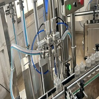 Machine de remplissage automatique à double tête servo-piston haute vitesse, remplisseuse à 2 pompes pour eau, huile, shampoing, miel, crème, pâte