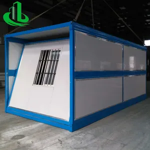 Prefabricated Modular Container House Foldable Container House Flat Pack Container House