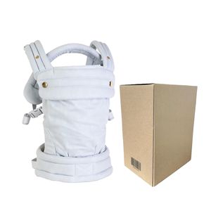 สายสำหรับอุ้มเด็กทารกสีฟ้าพร้อมส่งสายสำหรับอุ้มเด็กทารกแรกเกิดถึงเด็กวัยหัดเดินที่100% ได้สะพายไหล่ผ้าฝ้ายสุดหรู - Product Image 4