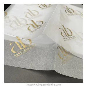 Moatain 17/22/28/30/40/50/60gsm Papel De Seda Personalizado Seiden Papier Logo Custom Printed Tissue Wrapping Paper