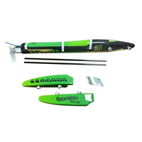 Vente chaude usine ZYHOBBY Bateau RC Arrow Outrigger 70km/h+ avec moteur brushless 3300KV, ESC étanche 120A et coque de course refroidie par eau