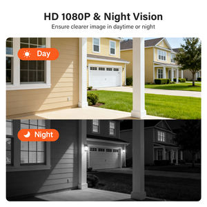 กล้องออดไร้สายแบบกันน้ำเลนส์คู่ 1080P พร้อมหน้าจอสัมผัส 8 นิ้ว ตรวจจับความเคลื่อนไหว รองรับแอป Tuya Smart ควบคุมระยะไกล - Product Image 6