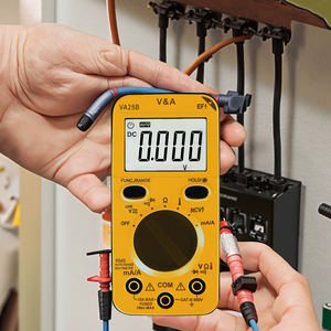 VA25B Petit multimètre numérique à détection automatique NVC Alarme de rétroéclairage 600V Ampère <span class=keywords><strong>Volt</strong></span> Meter Batterie Testeurs électriques Multimètre - Product Image 1