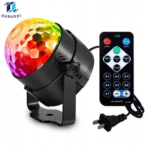Proiettore Laser RGB 6W Attivato dal Suono con 7 Colori, Effetto Luminoso per Discoteca, Illuminazione da Palco, Lampada per Feste Natalizie, KTV e Musica - Product Image 4