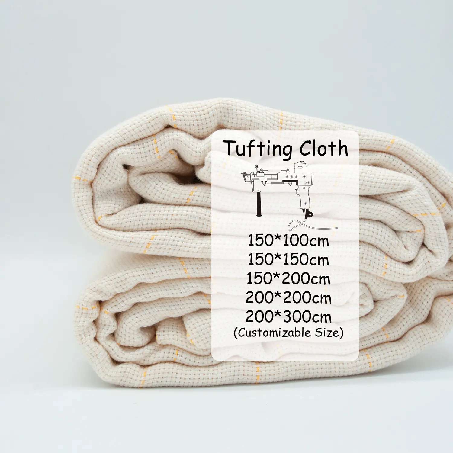Hot Sale OEM Anpassung Mönchs tuch Primary Tufting Cloth