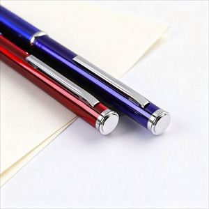 Multicolor High End Business Metal Ballpoint <b>Pen</b> logo Slim Signature <b>Pen</b> Custom Luxury 1.0mm Custom Corporate Gifts - Product Image 4