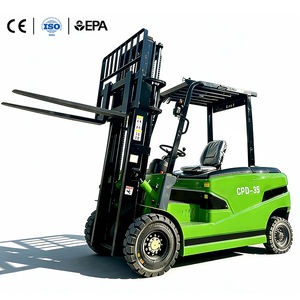 Chariot élévateur électrique mini tout-terrain 3,5 tonnes à batterie lithium-ion, idéal pour le transbordement – Meilleures ventes - Product Image 5