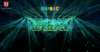 Sistema de Sonido Profesional de Audio, Video e Iluminación para Escenarios, con Estructura de Truss, Pantalla LED y Line Array, Completo