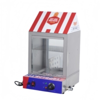 Chauffe-Plat Chaud Électrique Commercial en Acier Inoxydable 110V/220V, Machine à Hot-Dogs à Vapeur et Chauffage pour Équipement de Restauration et Snack
