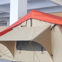 Tente de toit de voiture personnalisée pour SUV/Jeep/Pickup, tente de camping sur le toit avec échelle |   Abri extérieur à installation rapide