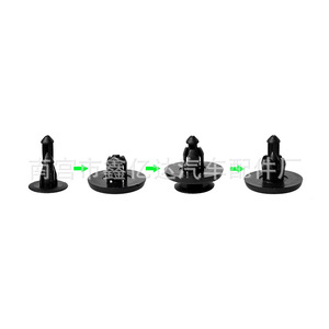 Clip en nylon B15 pour fixation de base de vis de passage de roue de pare-chocs avant pour Toyota Crown, Camry, Reiz, Corolla, Vios - Product Image 1