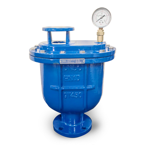 Válvula de ventilación neumática Manual eléctrica <span class=keywords><strong>Carx</strong></span> PN16 PN10, válvula de escape de mariposa para medios de Base de Gas de agua y aceite - Product Image 2