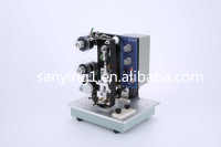 Machine d'impression à ruban couleur semi-automatique électrique HP-241B pour le marquage de numéros de lot et de dates d'expiration, facile à utiliser, garantie 1 an