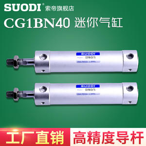 Cylindre pneumatique léger SMC CG1BN 40X25/50/75/100/125/150/175/200 Connexion filetée Vente directe d'usine pour diverses applications - Product Image 4
