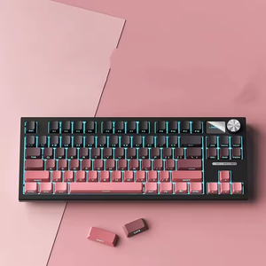 LT84 hot-swappable mechanical keyboard for gaming office side-mounted wired gaming keyboard computer laptop stock - Product Image 3