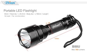 Đèn Pin Đi Săn Màu Đỏ Brinyte B88 B88X Giá Rẻ Để Săn Bắn Đèn Pin & Đèn Pin <span class=keywords><strong>Led</strong></span> Đêm Tối Đa Mạnh Mẽ - Product Image 4