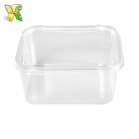Boîte de rangement/congélateur d'aliments en plastique, 10 pièces, boîte transparente, sceau des aliments