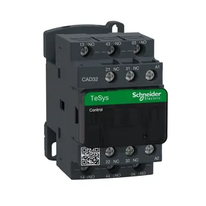 S-chneider série CAD Relais de contrôle TeSys Deca 5NO 24V- 220V 50/60Hz pince à vis à bobine standard CAD50B7 - CAD50Y7