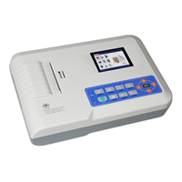 CONTEC ECG300G Électrocardiographe vétérinaire portable 3 12 canaux Ekg Ecg Machine