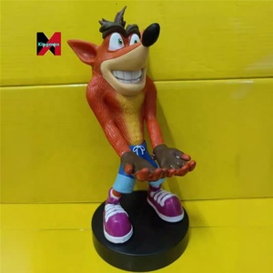 Crash <span class=keywords><strong>Bandicoot</strong></span> ตัวควบคุมเกมขนาด9นิ้วโมเดล4ตัวแรกของสะสมวิดีโอเกมสินค้าของตกแต่งโต๊ะ - Product Image 2