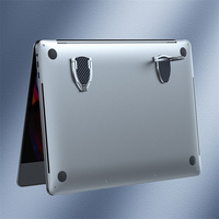 Support pour ordinateur portable ultra-fin, mini, invisible, pliable, en aluminium, prix d'usine, compatible tablette