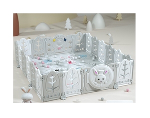 Aire <span class=keywords><strong>de</strong></span> <span class=keywords><strong>jeux</strong></span> pour enfants jouet parc intérieur en plastique clôture pliante cour <span class=keywords><strong>de</strong></span> jeu extérieure clôture <span class=keywords><strong>de</strong></span> sécurité pour bébés et tout-petits - Product Image 1
