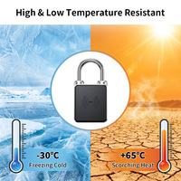 Cadenas intelligent NFC avec gestion des autorisations via application mobile, contrôle d'accès multi-utilisateurs, verrouillage sans batterie pour casiers, dortoirs, gymnases, valises