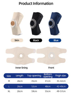 Attelle de genou fine et invisible Aofeite, manchon de soutien absorbant les chocs pour <span class=keywords><strong>la</strong></span> protection du ménisque et de <span class=keywords><strong>la</strong></span> rotule, logo personnalisé disponible - Product Image 5