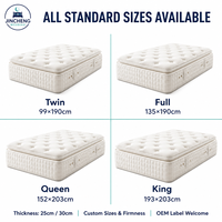 Matelas compressé sous vide avec capitonnage boutonné et tissu tricoté |   Fabrication personnalisée OEM/ODM prise en charge