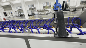 Polytime双螺杆PLC 160-400毫米pvc-o管真空校准罐挤出生产线螺杆轴承电机发动机齿轮箱主 - Product Image 5