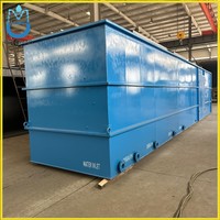 Planta de Tratamiento de Aguas Residuales Integrada en Contenedor de 100m³/D con MBR y MBBR para Mataderos y Fábricas de Procesamiento de Carne